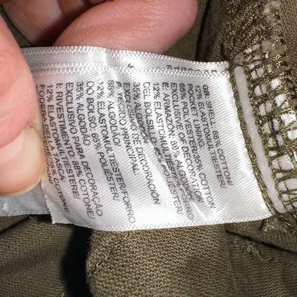 The North Face Olive Utility Jacket with Floral Patches - Picture 9 of 12